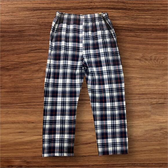 Nautica Men’s Pajama Pants Size XL Flannel Plaid Pockets - Picture 2 of 7